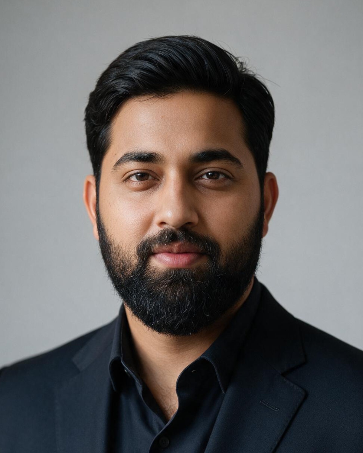 Confident headshot example