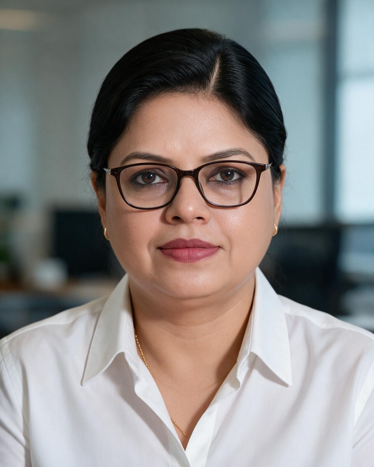Side Part headshot example